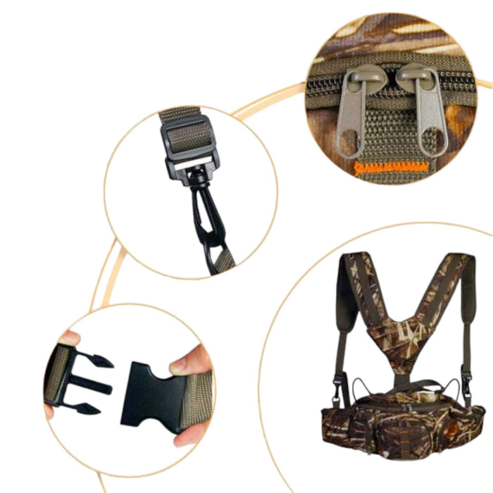 CHALECO PARA CAZA Y PESCA