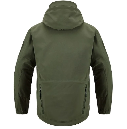 CHAQUETA IMPERMEABLE VERDE MUSGO