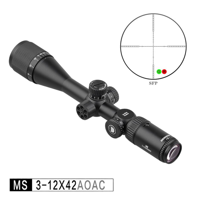MIRA TELESCÓPICA MS 3-12x42AOAC
