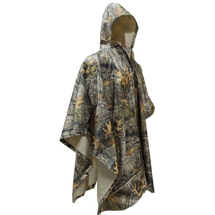 PONCHO O CAPA PARA LLUVIA CAMUFLADO
