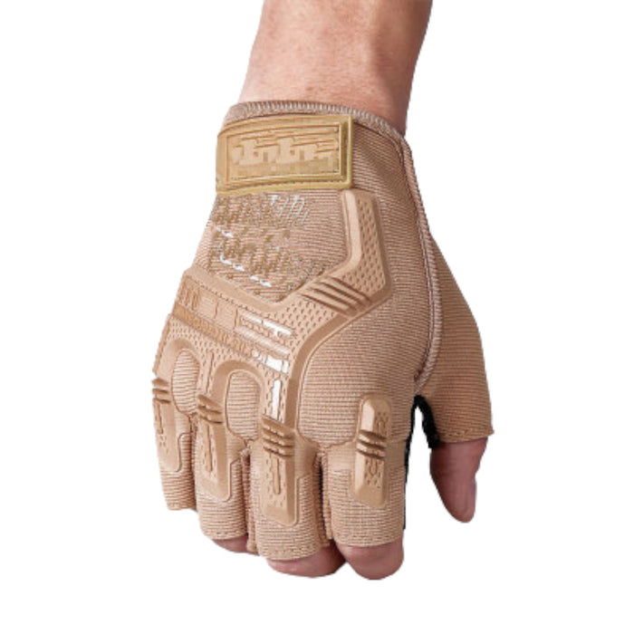 GUANTES CORTOS MODELO MILITAR COYOTE
