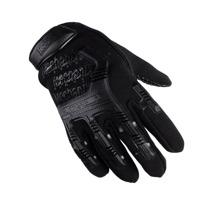 GUANTES MODELO MILITAR NEGRO