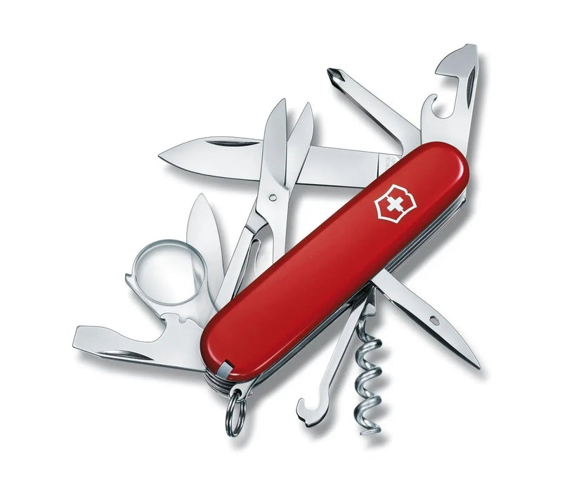 NAVAJA VICTORINOX EXPLORER COLOR ROJO 1.6703