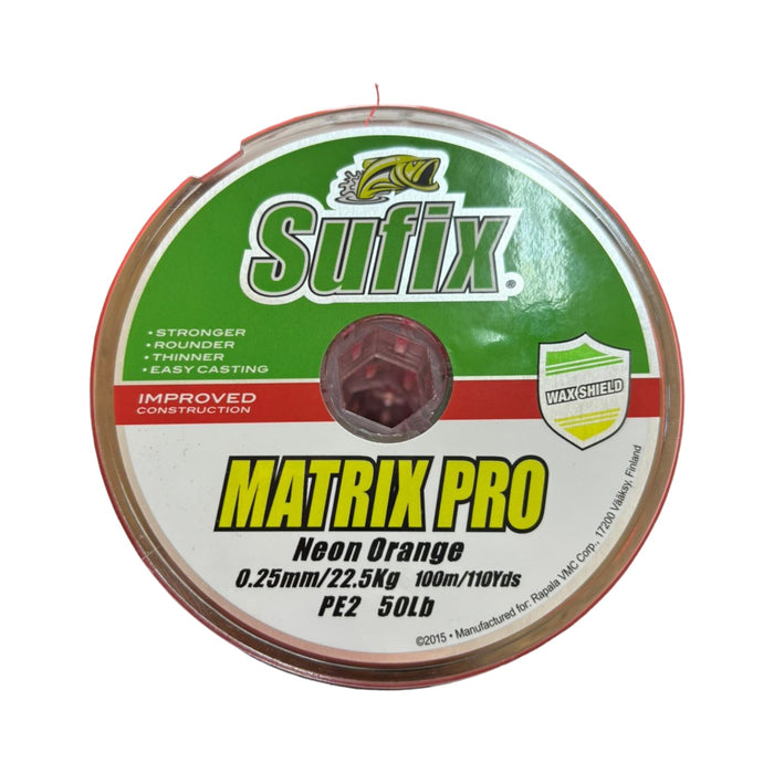 MULTIFILAMENTO SUFIX MATRIX PRO 0.25MM