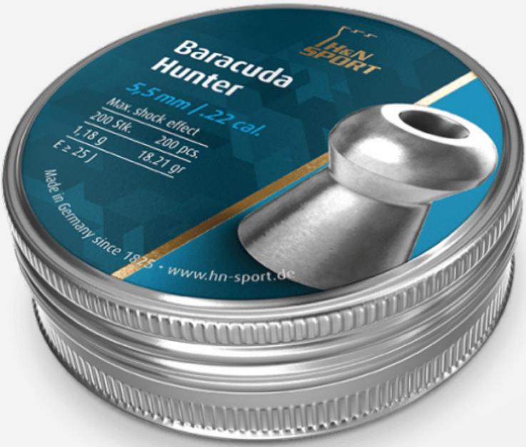 POSTON H&N BARACUDA HUNTER 5.5MM 18.21GR 200U