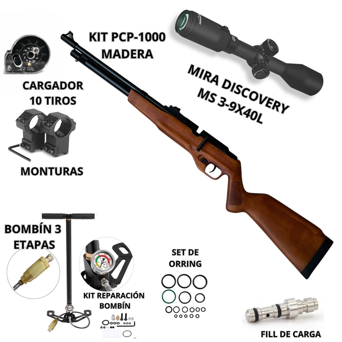 KIT PCP 1000 MADERA 5.5