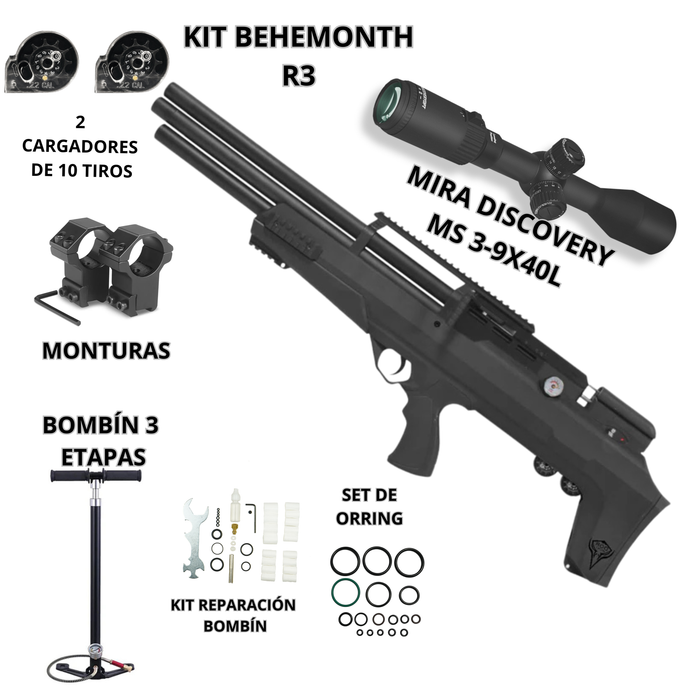 KIT RIFLE PCP BEHEMONTH PS-R3 SYNT 5.5