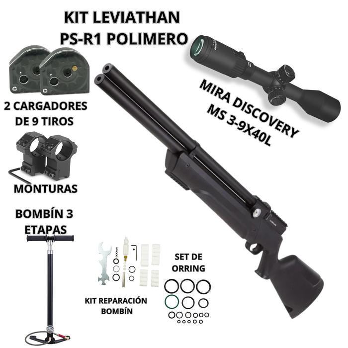 KIT RIFLE PCP LEVIATHAN PS-R1 POLIMERO 5.5