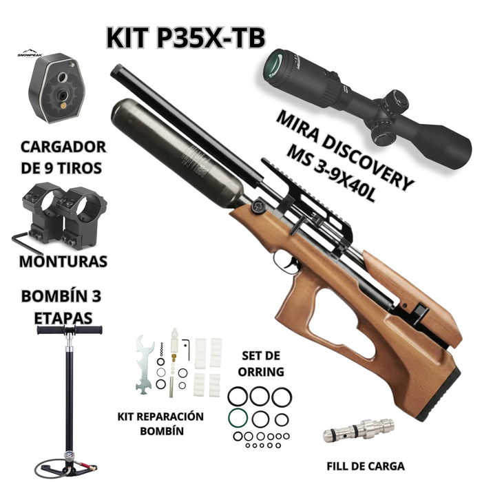 KIT RIFLE PCP P35X-TB 5.5