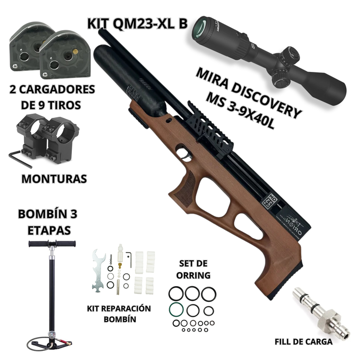 KIT RIFLE PCP QM23 XL-TB 5.5