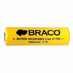 PILA BRACO 21700 4800mAh RECARGABLE
