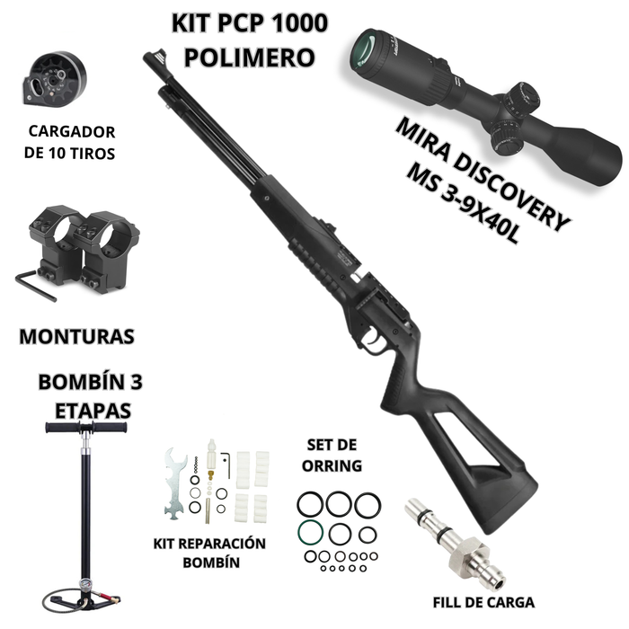KIT RIFLE PCP 1000 SYNT 5.5