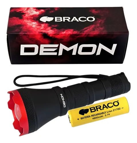 LINTERNA BRACO DEMON CON PILA