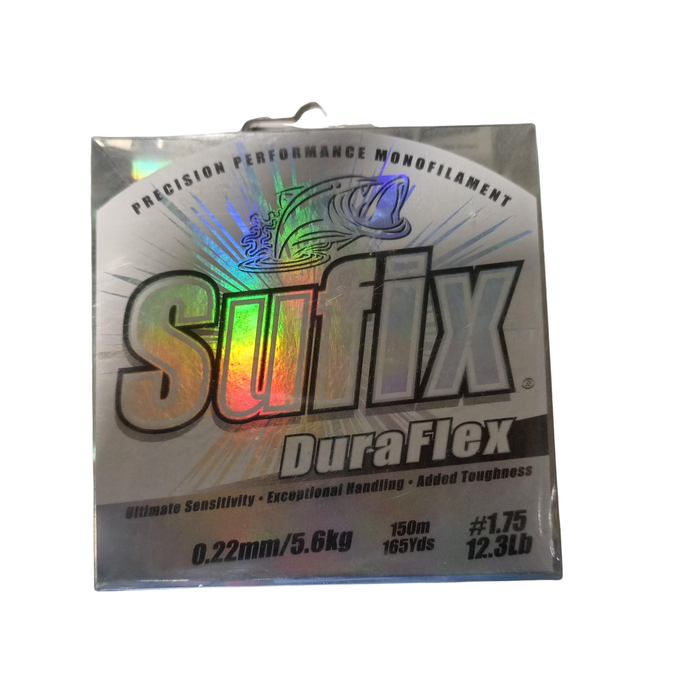 NYLON SUFIX DURAFLEX 0.22MM VERDE 150 METROS