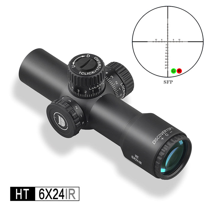 MIRA TELESCOPICA DISCOVERY HT 6X24 IR