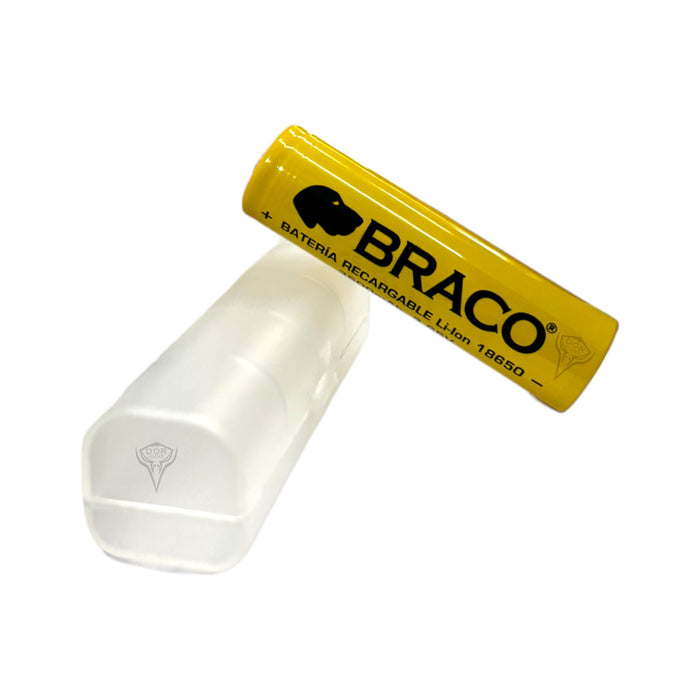 PILA RECARGABLE BRACO 18650 3500mAh 3.65V