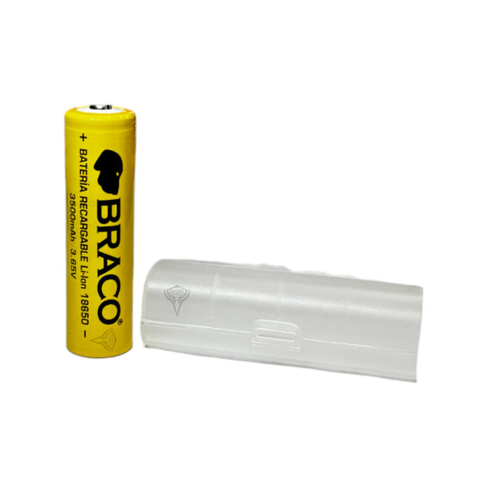 PILA RECARGABLE BRACO 18650 3500mAh 3.65V