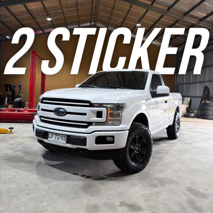 2 STICKERS