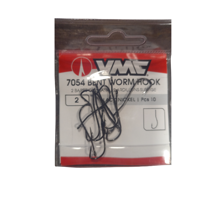 ANZUELO VMC 7054 NIQUEL BOLSA N2/10U