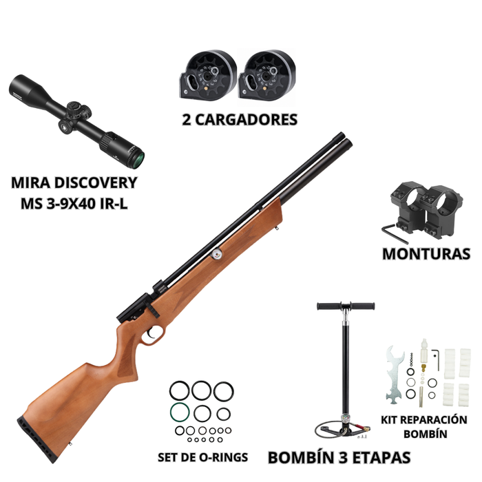 KIT RIFLE PCP LETAL V2 5.5