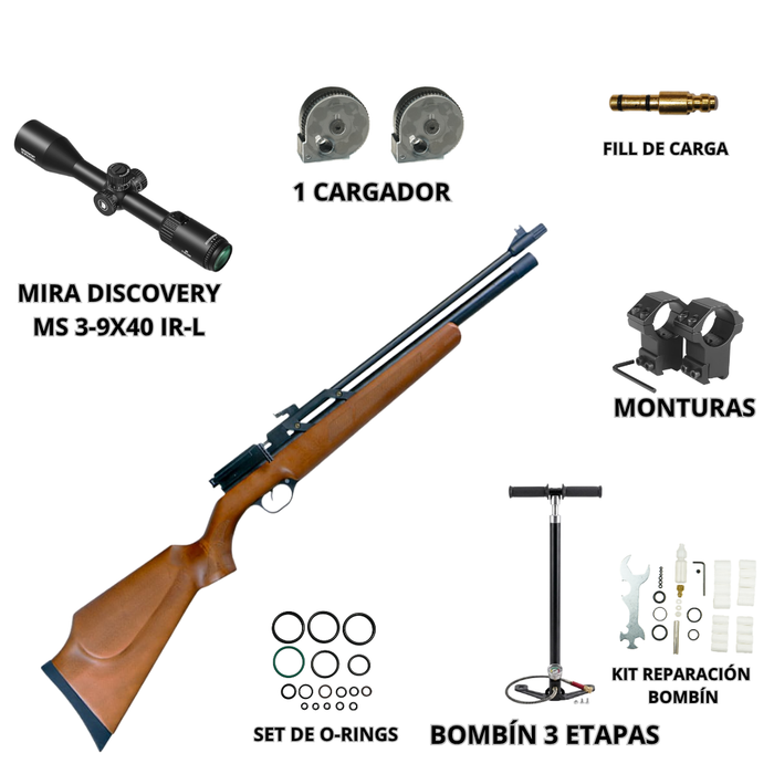 KIT RIFLE PCP QL1000W 5.5