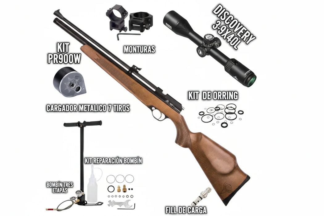KIT RIFLE PCP PR900W GEN2 5.5