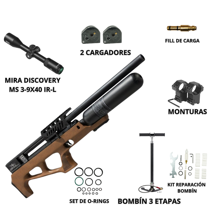 KIT RIFLE PCP QM23 XL-TB 5.5