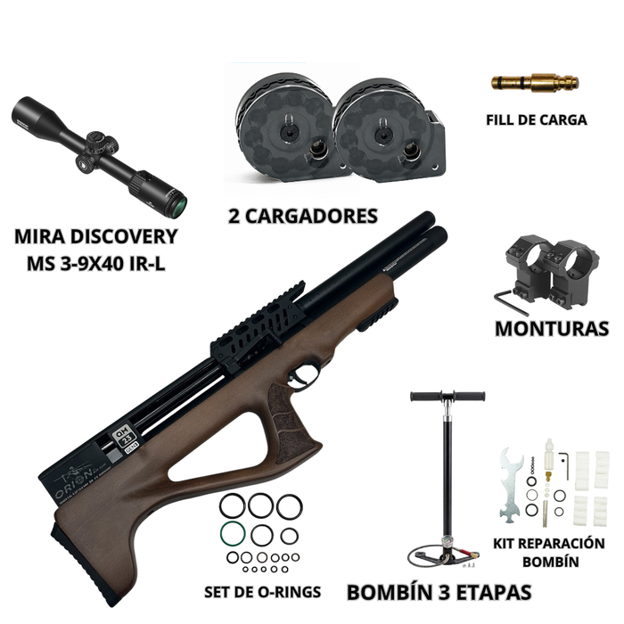 KIT RIFLE PCP QM23 5.5