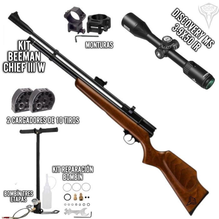 KIT BEEMAN CHIEF III MADERA REGULADO 5.5