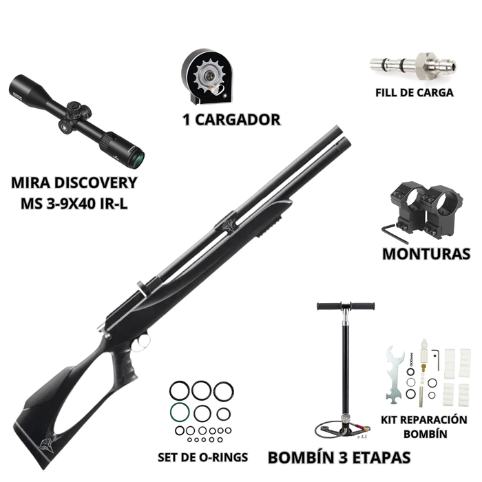 KIT RIFLE PCP M25S 5.5
