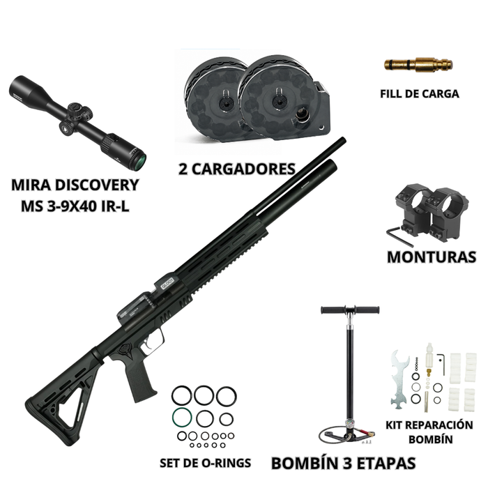 KIT RIFLE PCP QL-001 5.5