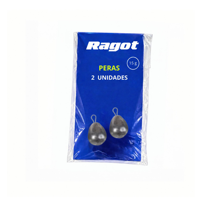 RAGOT PLOMO PERA 15G SOBRE 2U