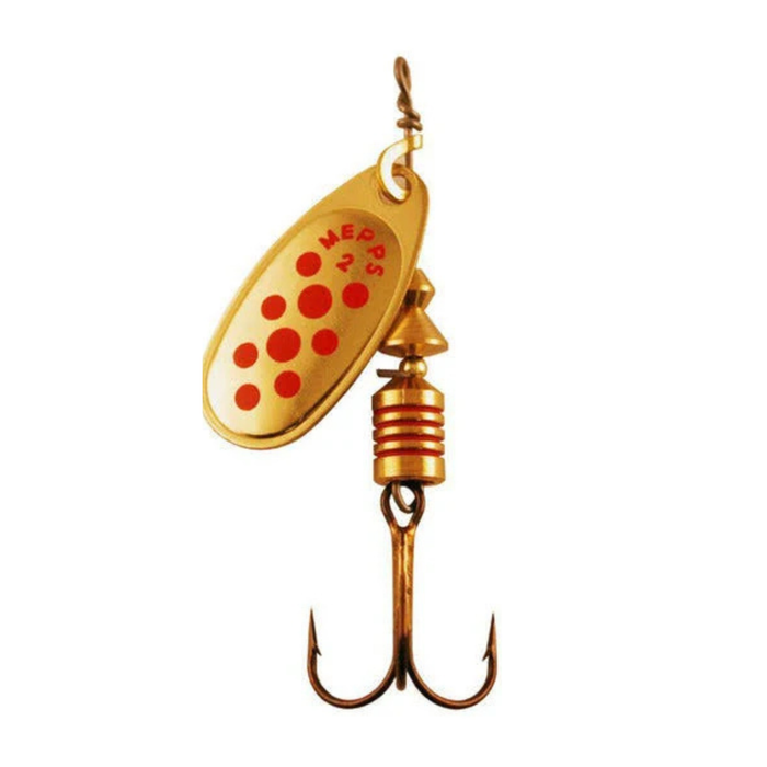 SPINNER MEPPS COMET GOLD RED N2