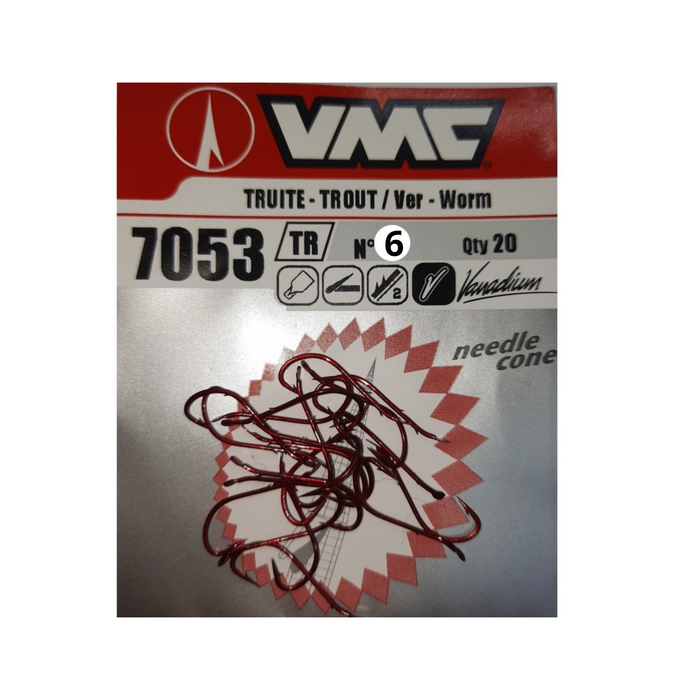 ANZUELO ROJO N6 20U
