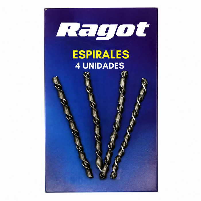 RAGOT PLOMO ESPIRAL SOBRE 4U