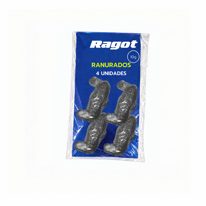 RAGOT PLOMO RANURADO N4 10G SOBRE 4U
