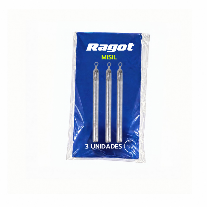RAGOT PLOMO MISIL 15G SOBRE 3U