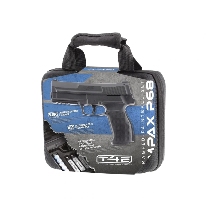 T4E PISTOLA TRAUMATICA UMAREX IMPAX P68 BLK 16J