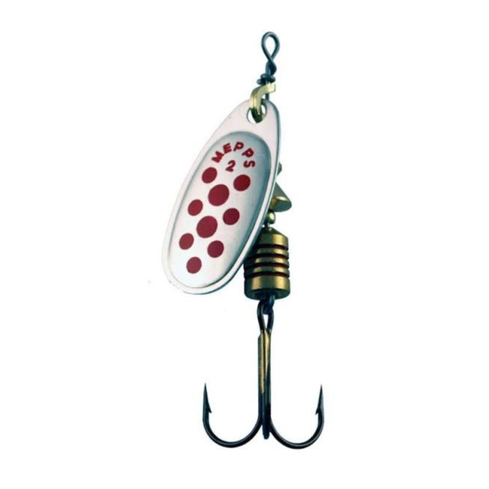 SPINNER MEPPS COMET SILVER RED N2