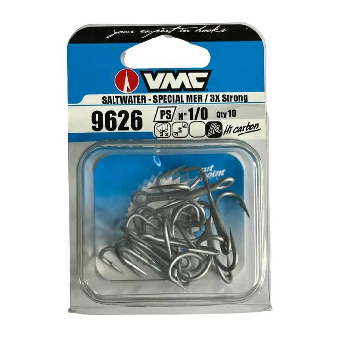ANZUELO VMC TRIPLE 9626 PS BLIST 10 N1