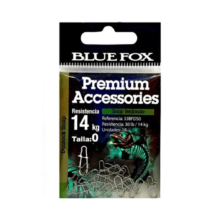 SNAP REDONDO BLUE FOX 14 KG TALLA 0