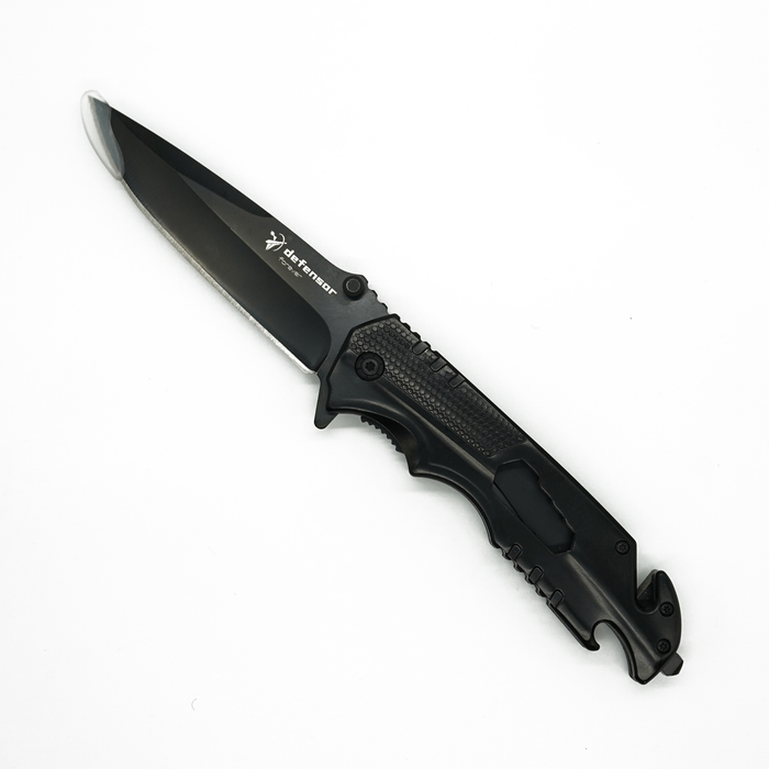 CUCHILLO NEGRO TACTICO MILITAR SUPERVIVENCIA