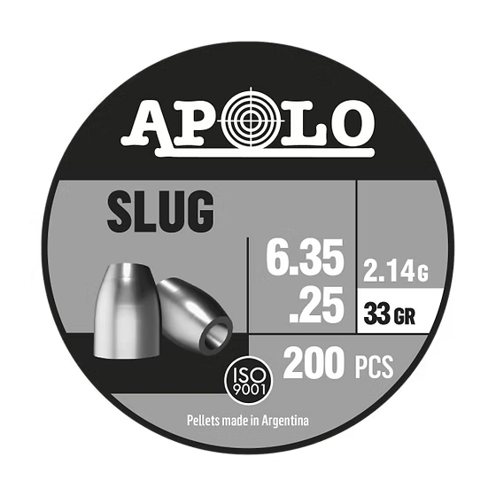 POSTON APOLO SLUG 6.35 33GR 200U