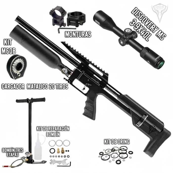 KIT RIFLE PCP M60B 5.5