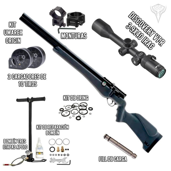 KIT RIFLE PCP UMAREX ORIGIN 5.5