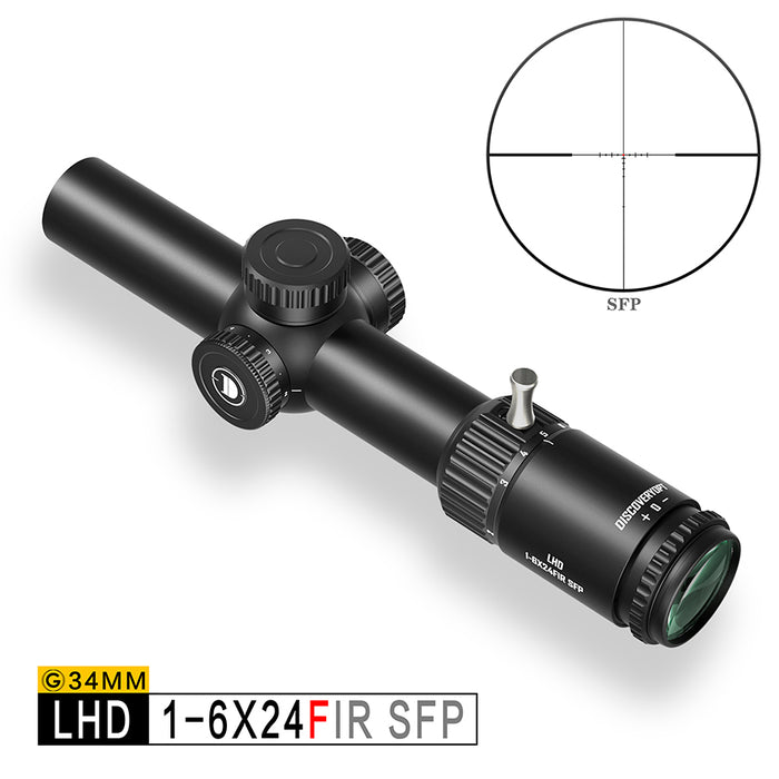 MIRA TELESCÓPICA LHD 1-6X24FIR-SFP