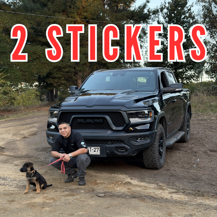2 STICKERS