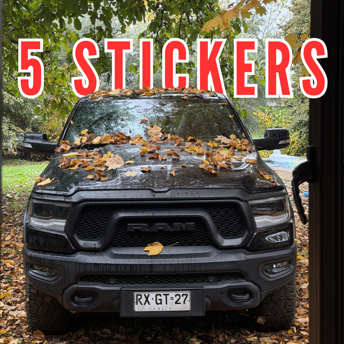 5 STICKERS