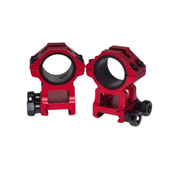 MONTURA COMANDER RIEL 22 AJUSTABLE ROJA