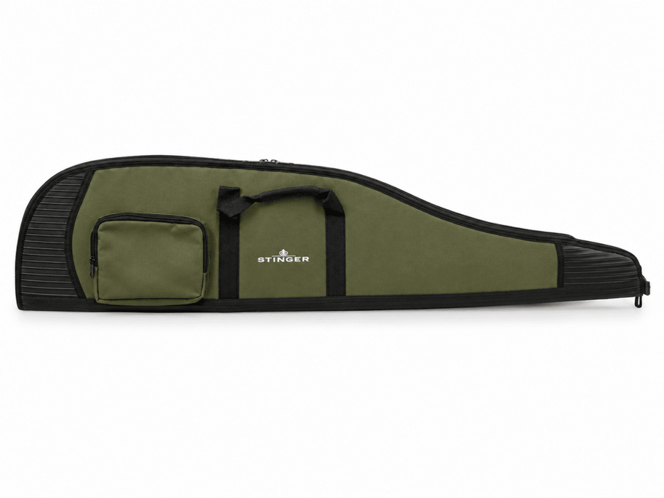 FUNDA STINGER PARA RIFLE CON MIRA 122CM VERDE